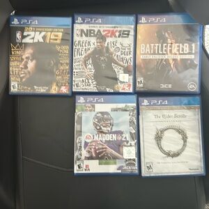 Selling my PlayStation 4 games 10 bucks each
